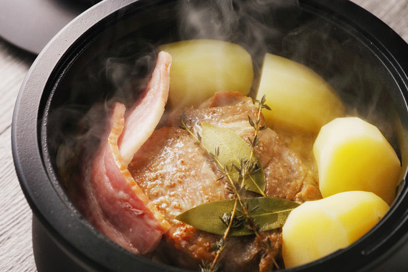 Sauerkraut Style Braised Pork and Cabbage [waterless cooking]