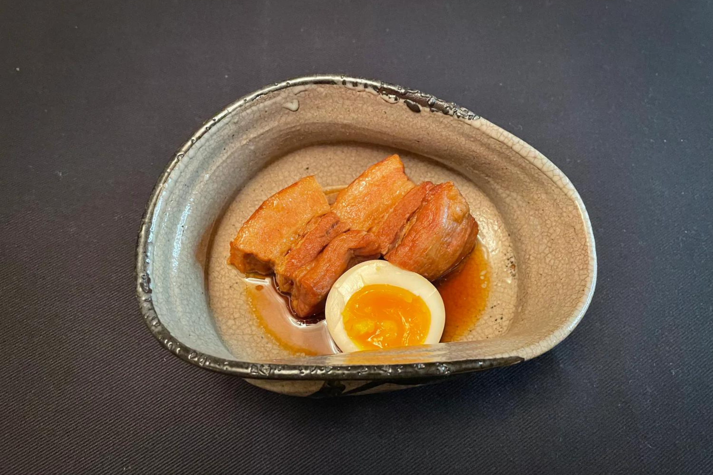 KAKUNI(braised pork belly cut in cubes) by Chef Toru Okuda
